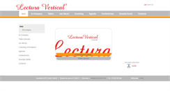 Desktop Screenshot of lecturavertical.com