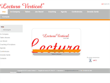 Tablet Screenshot of lecturavertical.com